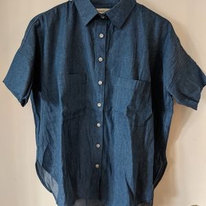 Tradlands chambray button up (brand new)